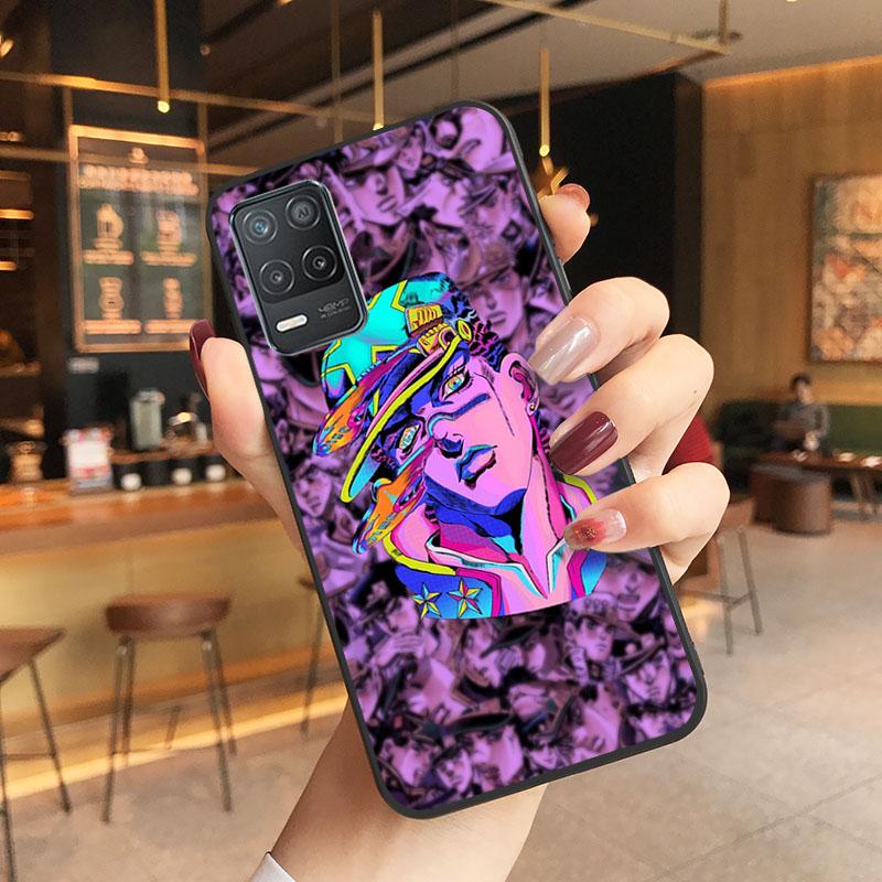JoJo Bizarre Adventure Phone Case for OPPO Realme GT 2 Pro X2 Pro XT C25S 8 7 6 Pro 6i GT Master C3 C21 C21Y C11 X3 SuperZoom