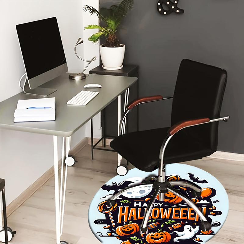

1pc Office Carpet Chair Mats Halloween Party Decorations Perfect for Decorating Office Chairs, Living Rooms, Or Bedrooms.YDT027 80cm by 80cm