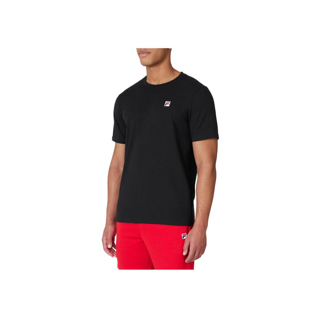 Fila Fashion Classic Versatile Moisture-Wicking Short Sleeve T-Shirt Men Tops Black LM41E633-001