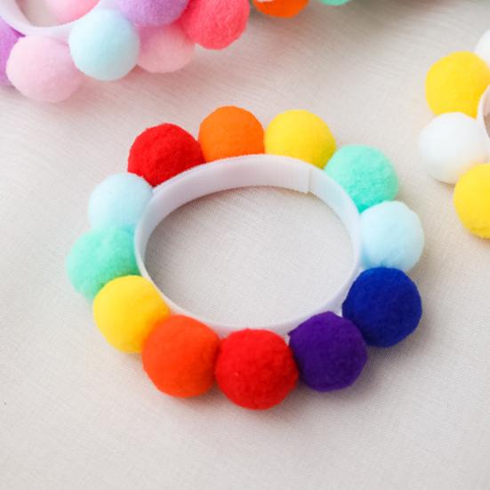 Pet Collar Push Balls Breathable Flexible Cute Ties Puppy Small Dogs Cat Collar for Kitty