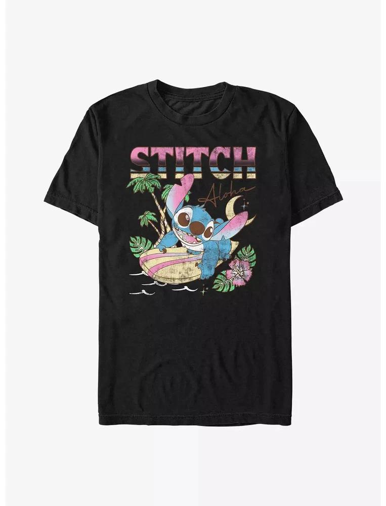 Lilo Stitch Aloha Surf T Shirt Size S 4XL Gift For Friends S