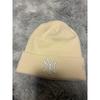 Used Unused NEWERA Knit Hat Off-white