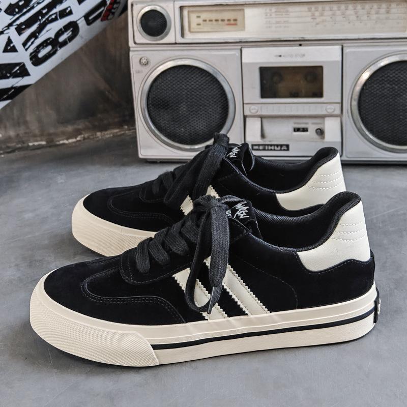 

Ретро кроссовки Dexun Forrest Gump из микрофибры, анти-бархатные кеды, весна 2025, новая мужская обувь, спортивная, универсальная, повседневная обувь, модная 44 male