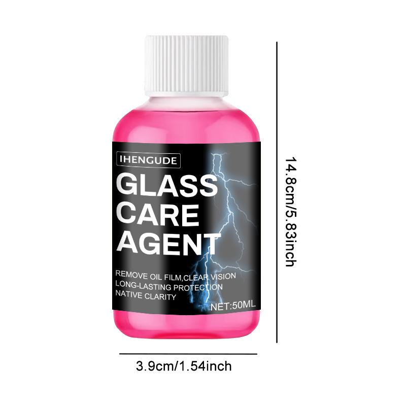 Concentrated Car Glass Coating Waterproof Windshield Wiper Fluid, Keeps Surfaces Smooth, Rainproof, and Anti-Fog Without Streaks, Quickly Re