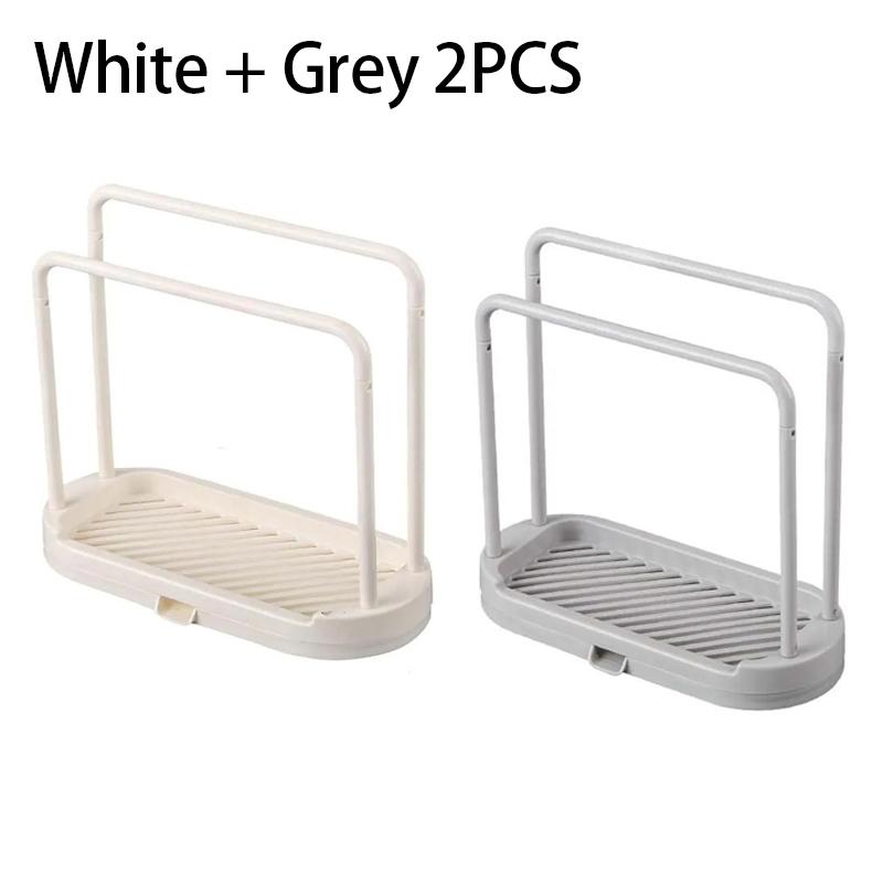 Detachable Kitchen Towel Holder Storage Rack Shelf for Bathroom  Sink Accessories Under Sink Organizer SNJ006