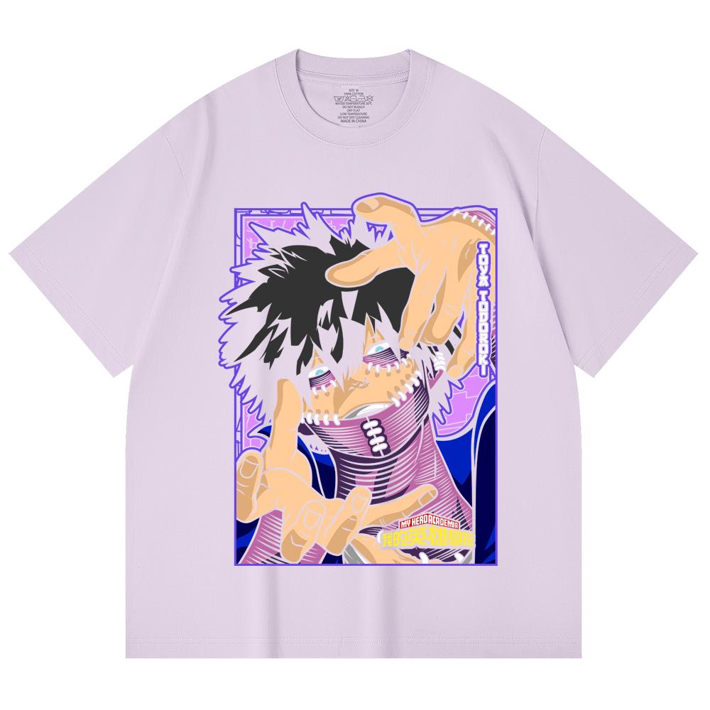 230 g/m² 100% Bawełna My Hero Academia V17 Nadruk Dabi Unisex Ciężka Bawełniana Koszulka