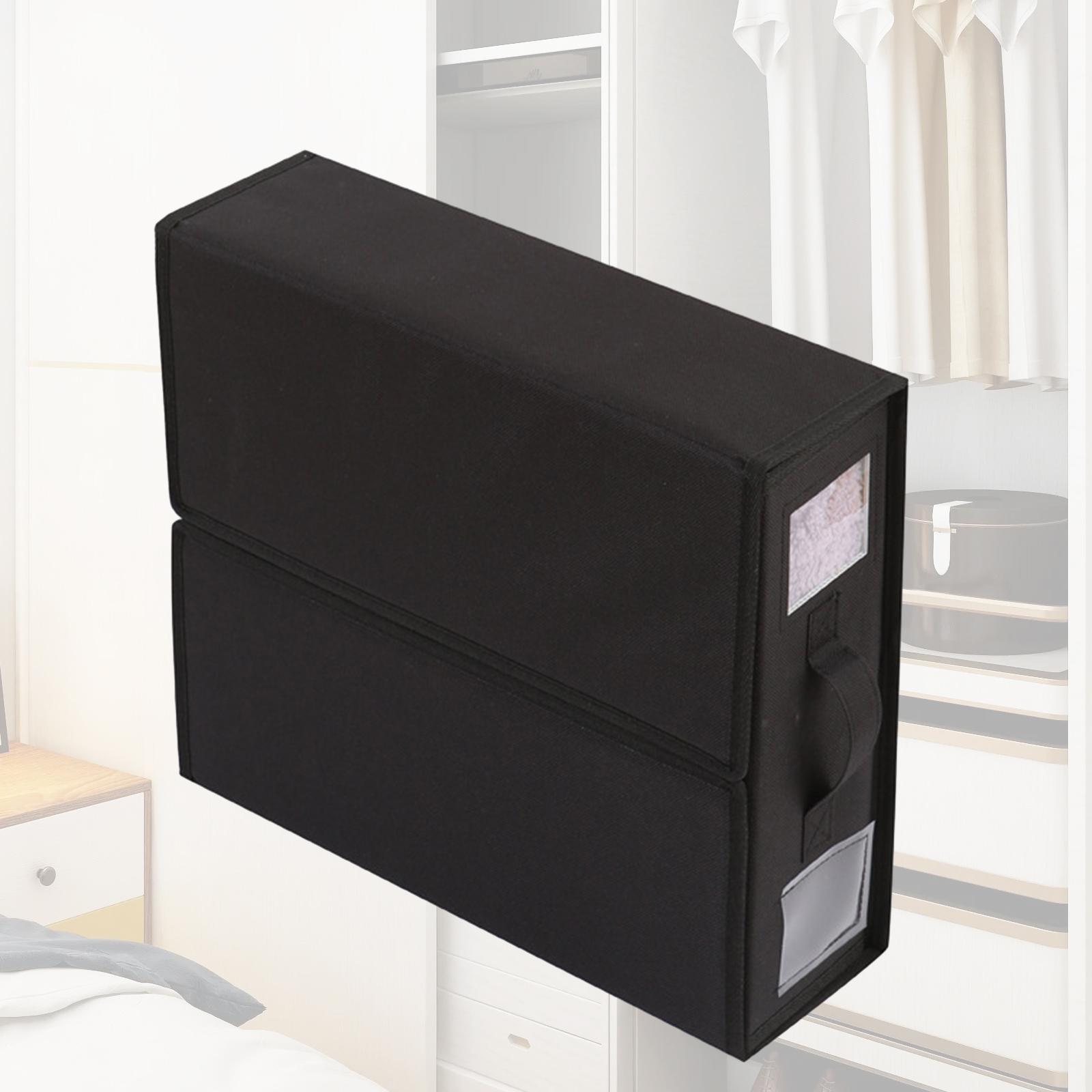 

Контейнер-органайзер для постельных принадлежностей, органайзер для хранения постельных принадлежностей, комплект простыней из ткани Оксфорд чёрный