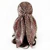 Leopard Print Silk Scarf 90 Artificial Silk Square Scarf Women's Satin Square Scarf Scarf Moslin Bag Headscarf