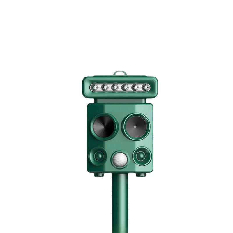 New Outdoor Solar Ultrasonic Rodent and Bird Repeller - Top-Selling Animal Repellent
