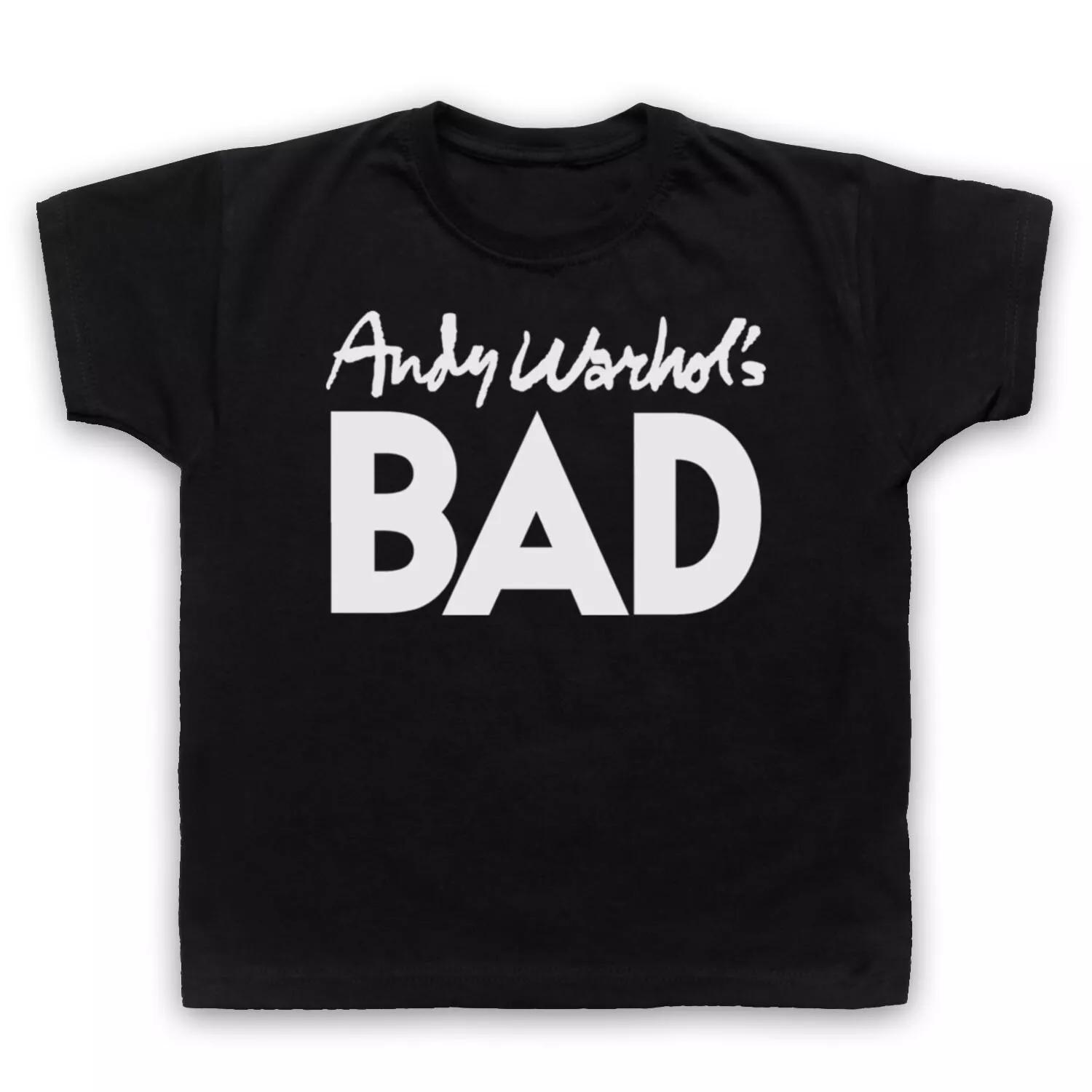 ANDY WARHOL POP ART WARHOL S BAD UNOFFICIAL DEBBIE WORN KIDS CHILDS T-shirt 100