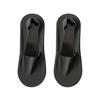 1 Pair Men Low Cut Socks Non-slip Breathable Sweat-Absorbent Shallow Mouth Cotton Socks Summer Stretchy Solid Color No Show Socks