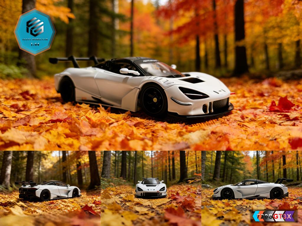 AAXZ1 FG 1/64  Alloy Toy Car RWB930 ML720S ML750S (Including Display Box)