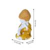 Polyresin Buddha Idol Decorative Showpiece Little Baby Monk Buddha, Showpiece for Home Decor Car Dashboard