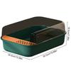 Cat Litter Toilet Semi-Enclosed  Proof Cat Toilet Training Cats Pet Cats Clean Supplies
