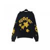Premium Heavyweight Hooded Sweatshirt With Rhinestone Letter Print Unisex Streetwear Pullover Fall