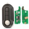 Jingyuqin 2/3 Buttons Delphi BSI /Marelli 434Mhz ID46 Car Remote Key For Abarth 500 595 500 124 695 5CC 71752289 6000628973