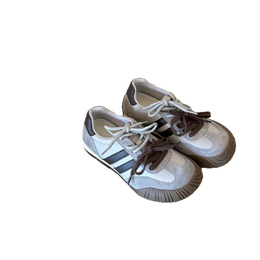 2025 jesień nowe retro podwyższenie wewnętrzne Merad sznurowane kapibara duża głowa niemieckie buty treningowe codzienne buty deskorolkowe damskie