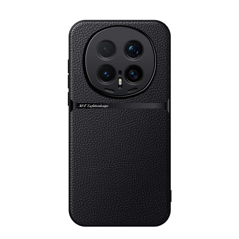 

For Honor Magic 8 Pro Case Magnetic PU Leather +TPU Edge Ultra-thin Drop-proof Camera Protection Cover for Honor Magic8 Pro Honor Magic8 Pro