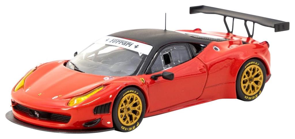 TARMACWORKS Ferrari 458 Italia GT3 Red Completed Product 1/64 T64R-073-RE