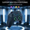 NE Controller for PS4 PS3 PC iPhone Wireless Bluetooth Gamepad Remote Control Programmable Turbo 6-axis Gyro RGB Joystick
