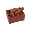 Food Building Blocks City Friend Accessories Bread Chips Roast Chicken Pizza Hot Dog Fish Fruit Carrot Basket Classic MOC Bricks