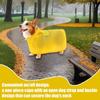 Hunderegenmäntel Welpen Regenjacke Poncho Niedliche Entenform Verstellbare Hundekleidung Für Outdoor-Reisen Spaziergänge