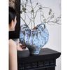Handmade Ceramic Vase Abstract Irregular Ceramic Pot Hydroponics Artistic Flower Arrangement Home Decoration Accessories