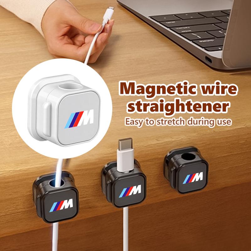 Magnetic Phone Cable Cord Holder Management Wire Keeper Clip For BMW M F10 F20 F30 F40 F15 F25 F26 F31 F49 E62 E83 E84