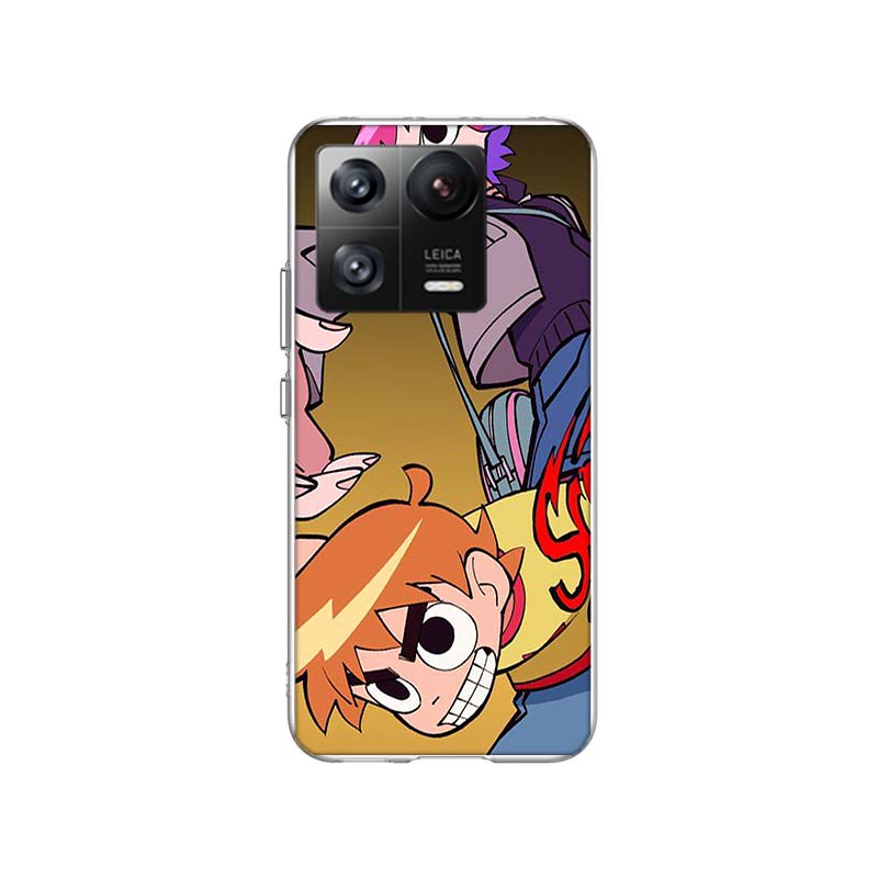 Scott Pilgrim Anime Phone Case For Xiaomi Poco F7 Ultra X7 X6 M8 M7 M6 M4 M3 Pro X4 Mi 15 15T 14 14T 12T 12S 10T Pro 12 11 Lite