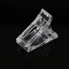 10pcs / Set Transparent Nail Tips Clips Poly Gel Quick Building Mold Clips Nail Gel Accessories