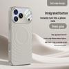 Liquid Silicone Ripple Pattern Magnetic Phone Case for iPhone 17 Pro Max with Button for Apple 16 and 15