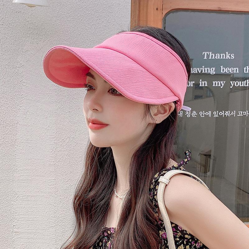 Empty Top Hat Children Spring and Summer Travel Foldable Versatile Sun Hat Rest Shade Sun Protection Baseball Cap Sports