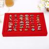 Ring Earrings Organizer Ear Studs Display Stand Holder Rack Tray Plate Box Case