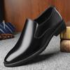 Fashion Summer Autumn Breathable Dress Shoes for Men Solid Color Fashion Casual Antiskid Wedding Shoes Male 2025 New Designer Shoe Man