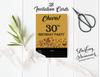 Darling Souvenir Brown Birthday Invitation Card Printable Elegant Fill or Write In Blank Party Invites 28 Pcs 5 X 7