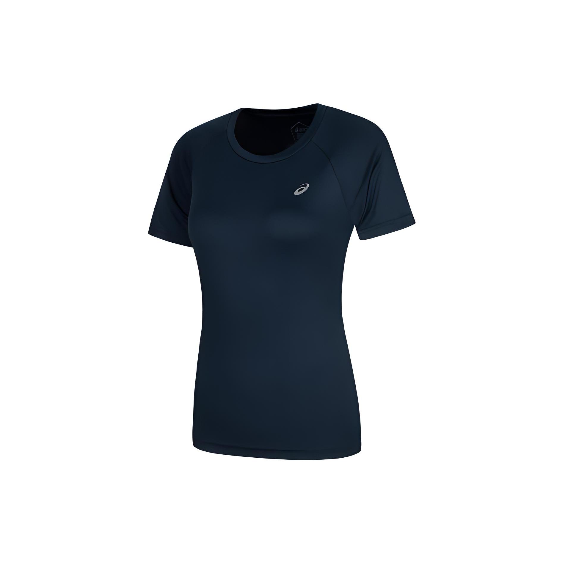 

New Asics Raglan Sleeve T Shirt Women s Dark Blue 2012C697-405 L