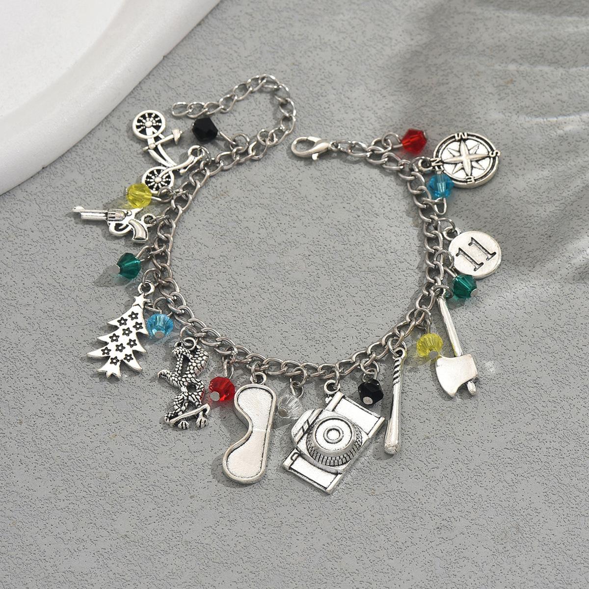 

2025 новый женский браслет на ногу личность странные вещи топор лента дизайн велосипеда аксессуары для ног универсальный