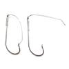 10Pcs Wacky Rig Hooks Replacement Sharp Weedless Fishing Hooks Wacky Worm Hooks for Wacky Rigging Worm Lure Rustproof