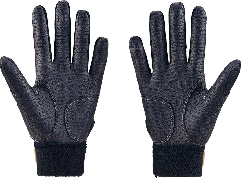ZETT Baseball Batting Zero One Navy X Yellow JM BG19202JA Gloves, Stage, Ambidextrous, Youth, (2953)