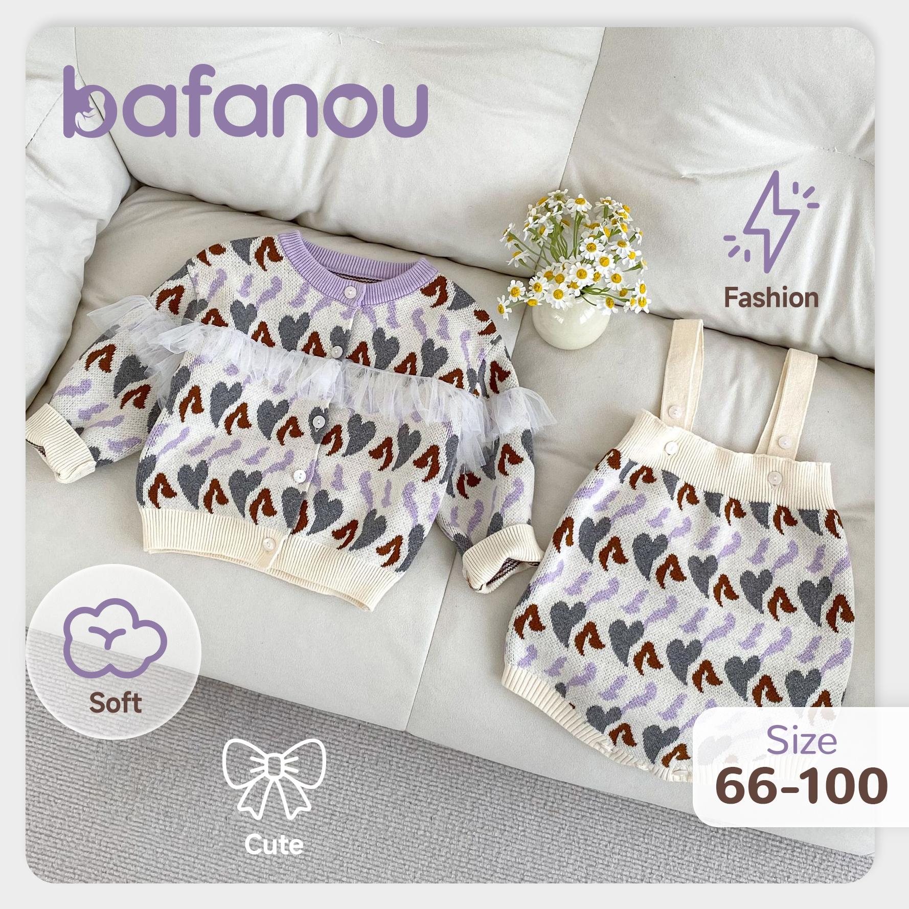 

Весенний вязаный кардиган из тюля на пуговицах для новорожденных девочек, хлопковая куртка для младенцев, комплект из 2 предметов, детская одежда bafanou S230 66cm(3-6M)