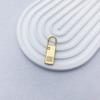 Tool-Free Zipper Pull Tab Replacement for Bags, Backpacks, Coats, and Clothes – Removable Alloy Spring Zipper.