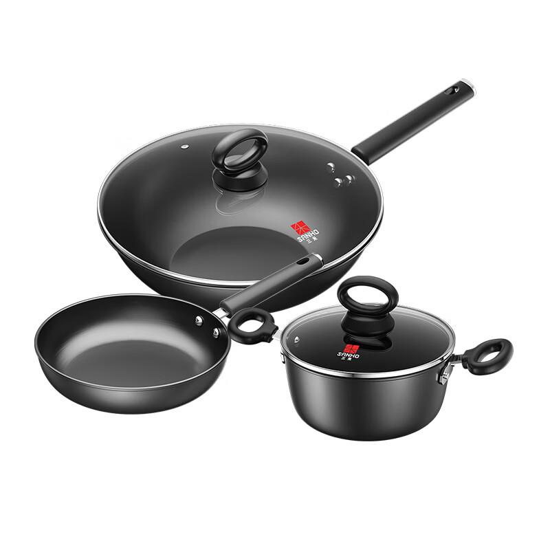 Sanhe Modern Home Dinner Iron Cookware Set T330