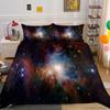 Universe Planet Series Polyester Quilt Cover Pillowcase Two or Three Piece Set Digital Printing