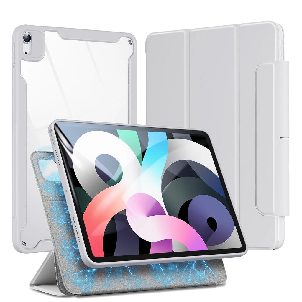 Für iPad Pro 12.9 2021 Abnehmbare Hülle für iPad Pro 11 Air 5 Air 4 Magnetische Hülle 2021 2020 mit Stifthalter Smart Folio