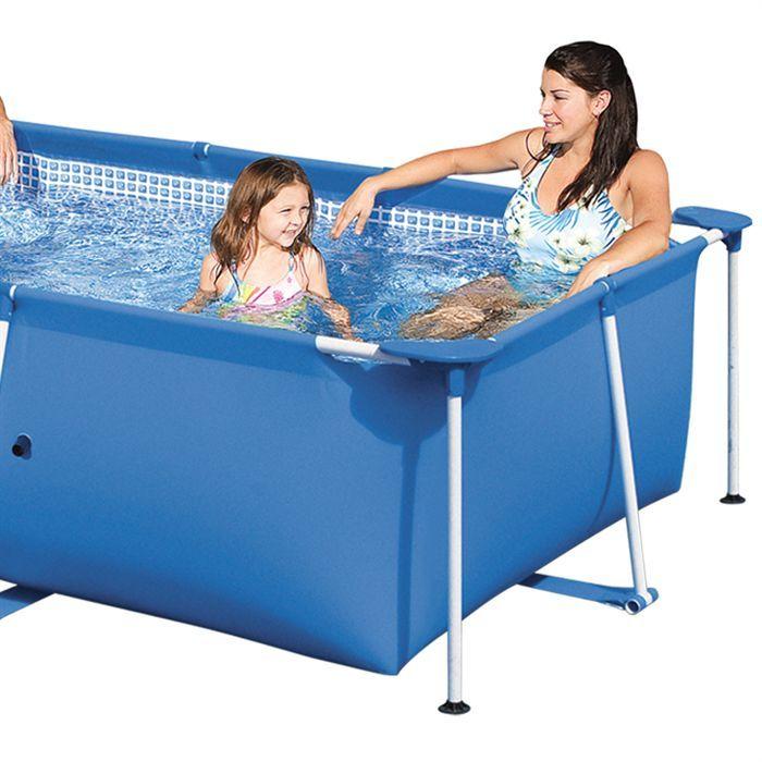 Piscine familiale structure métal - bestway - capacité 3800 litres - mixte - a partir de 6 ans