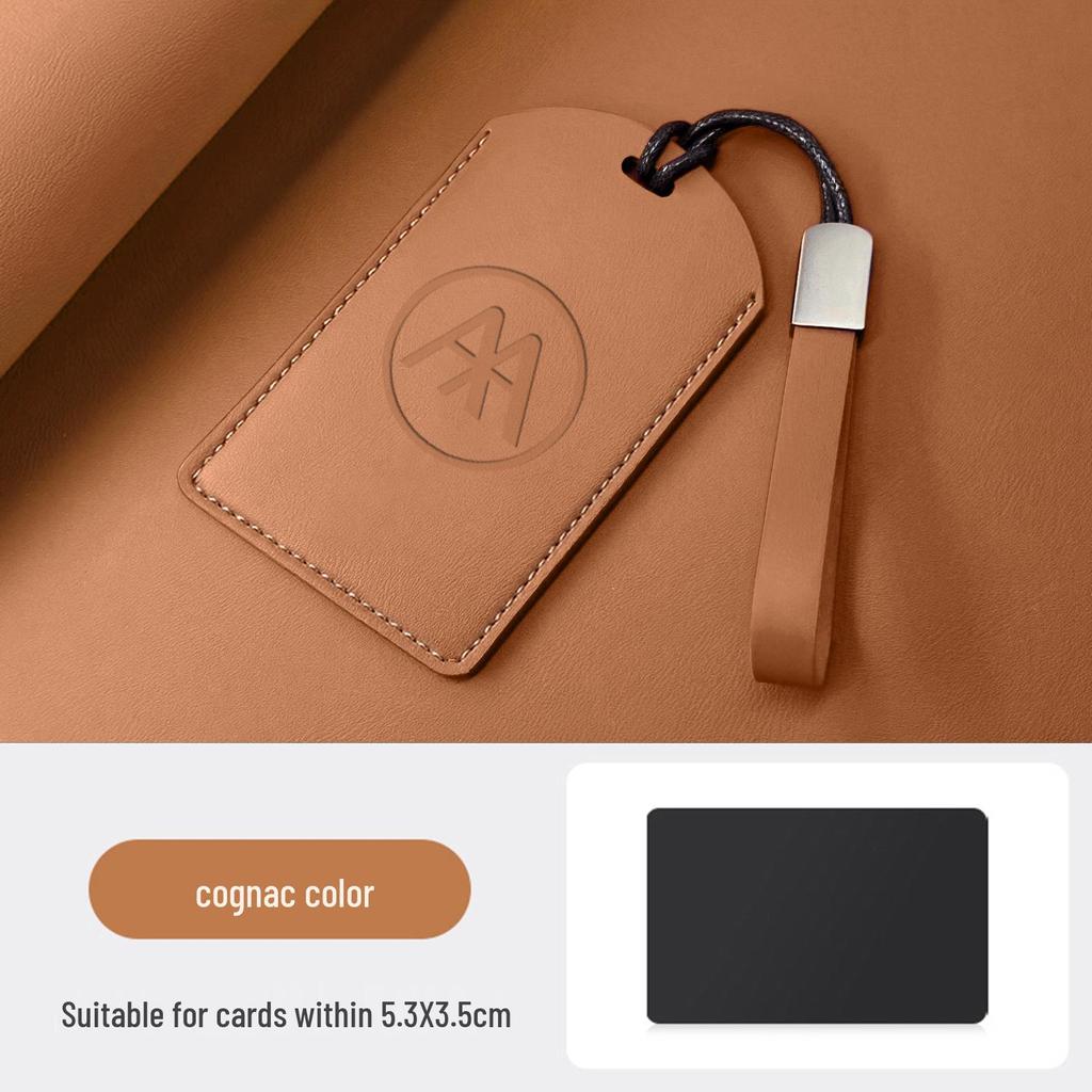 Aima Electric Vehicle NFC Card Holder Case - Universal Protective Keychain for Men & Women