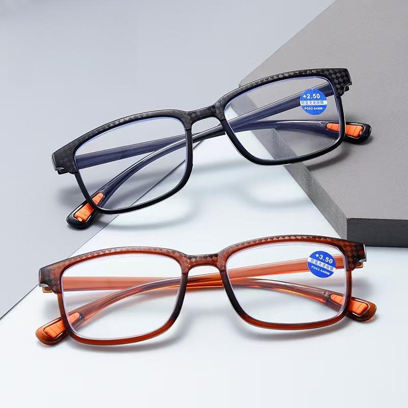 New Retro Anti Blue Light Computer Glasses Anti Radiation Presbyopia Reading Glasses for Men and Women HD