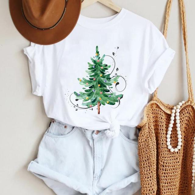 Christmas Series 2022 Buy 2022 New Christmas Tree Series Female T-Shirt New Year Holidays Merry  Christmas And Beautiful T-Shirt Fun All-Match Top At Affordable Prices —  Free Shipping, Real Reviews With Photos — Joom