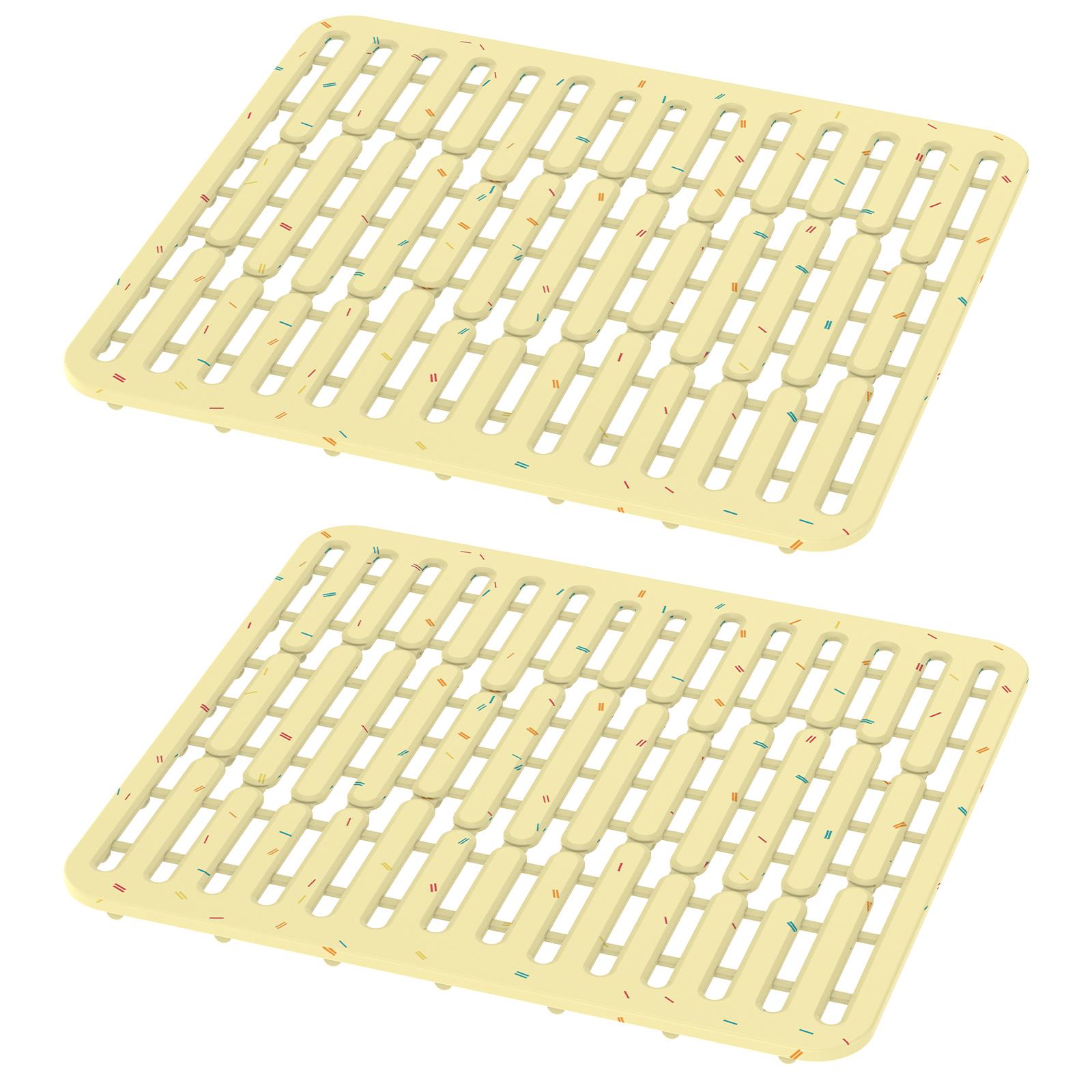 Silicone Sink Protector Mats Multi-functional Water Filter Mats Anti Slip Not Easy to Break or Deform Draining Pads for Kitchen M 3700₽