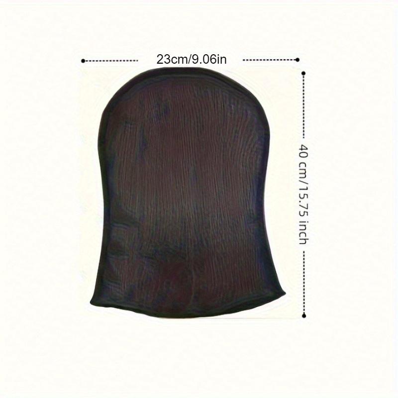 Funky Party Face Mask - Sunscreen Cosplay & Costume Accessory for Festivals, Raves, and Themed Events, Light Blonde Hair with Blue Eyes Desig